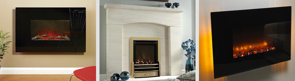 Electric and gas fireplaces