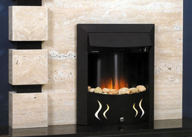 marble fireplace